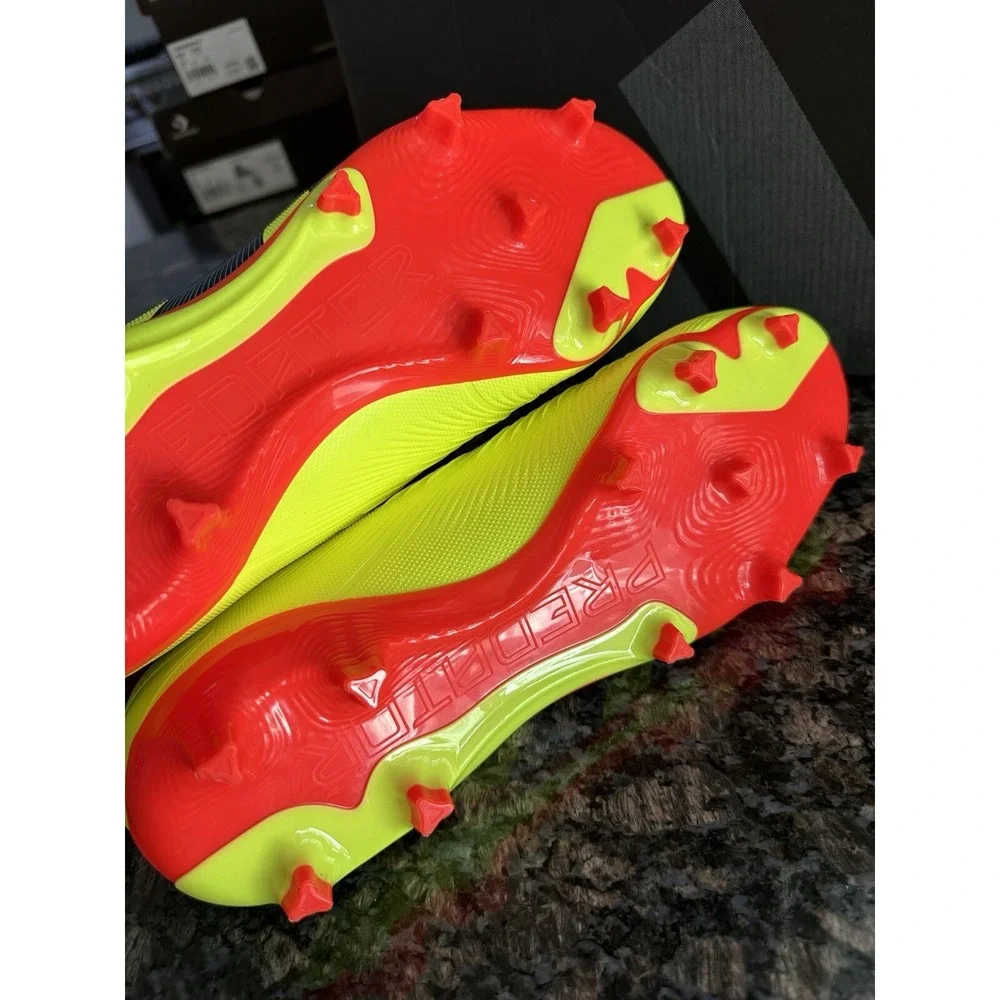 adidas Predator‎ League FG Football Shoes Soccer Yellow IG7761 Men 7.5 Lady 8.5
